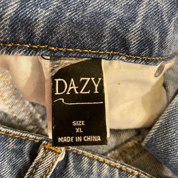 Dazy denim jean midi skirt size XL - Picture 5 of 7